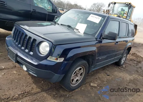 2014 Jeep Patriot Sport z USA, uszkodzony, nr VIN 1C4NJPBA9ED534647